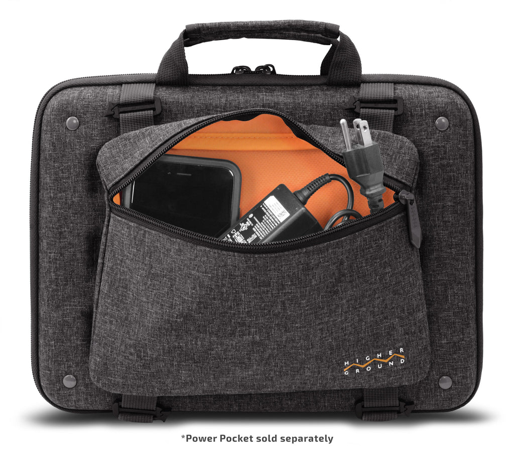 shuttle chromebook case with open power pocket